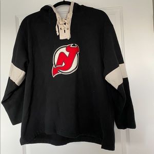 NJ Devils Hoodie Teen XL